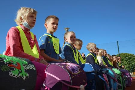 SPREJEM PRVOŠOLČKOV GRAHOVO 08 FOTO LJUBO VUKELIČ
